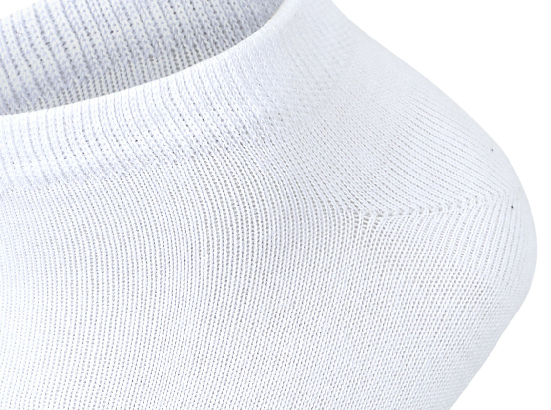 Men Set Of 5 Ankle Socks Plain White – Sam Socks