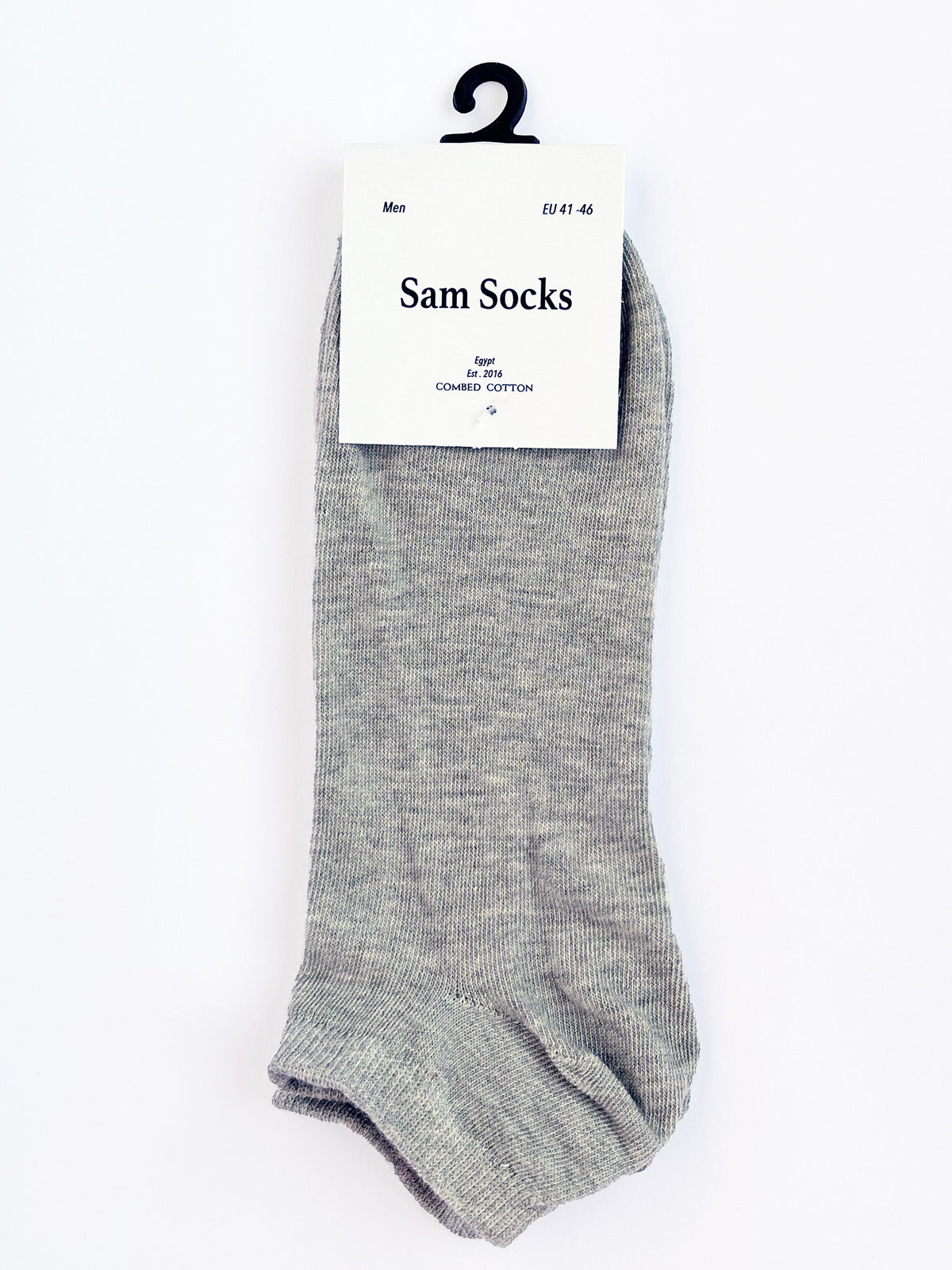Men Set Of 3 Ankle Plain Socks (Blk-L.Gry-Wht) – Sam Socks