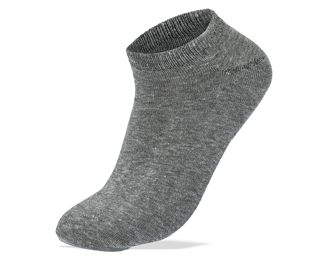 Men Set Of 3 Ankle Plain Socks (Blk-L.Gry-D.Gry) – Sam Socks