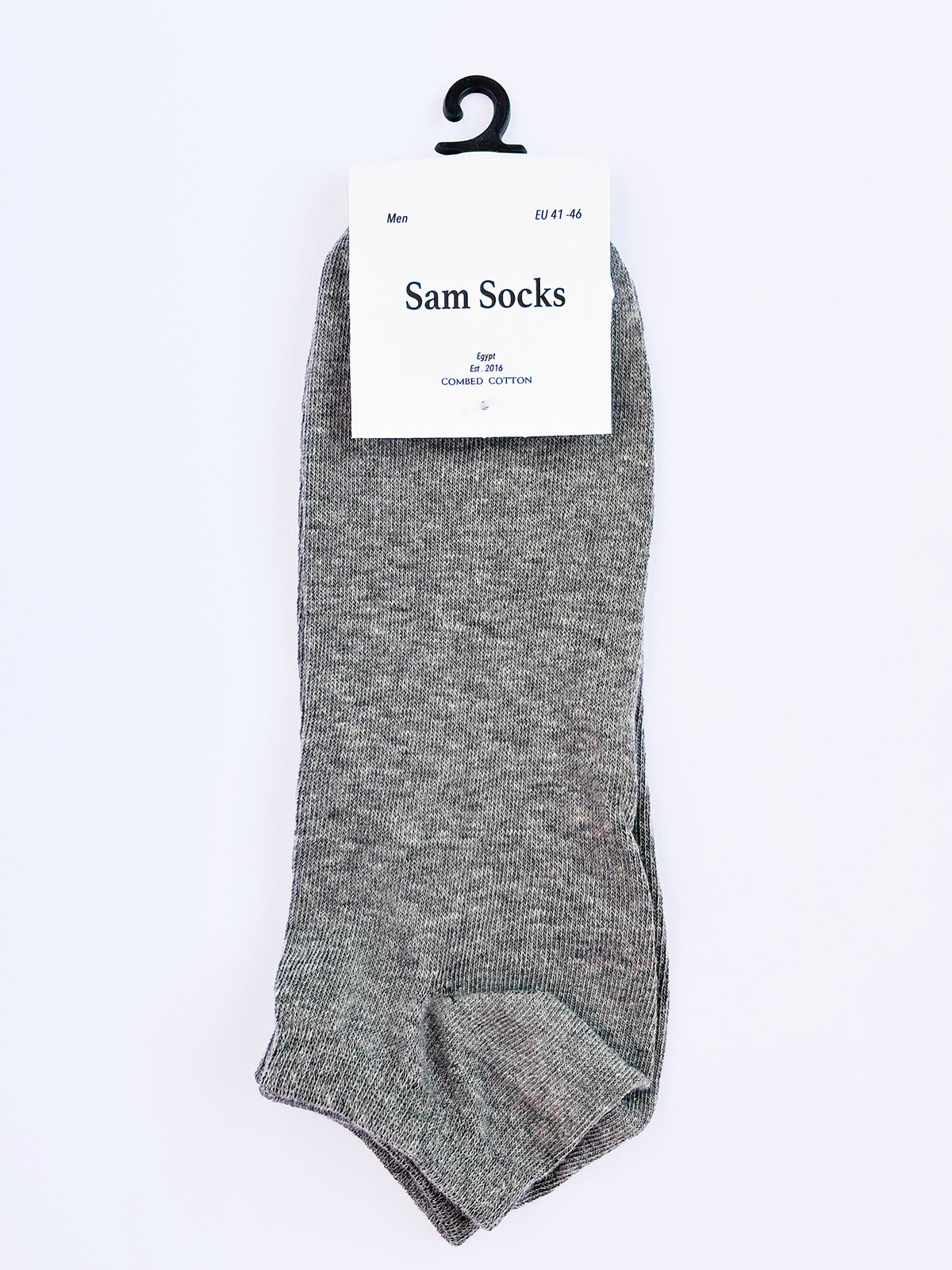 Men Set Of 3 Ankle Plain Socks (Blk-L.Gry-D.Gry) – Sam Socks