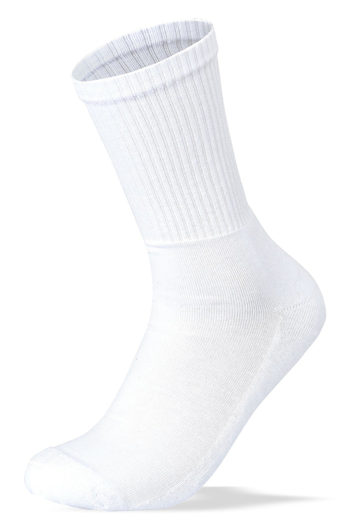 Women Set of 3 Half Terry Sport Long Socks Plain Black-White-Grey – Sam Socks
