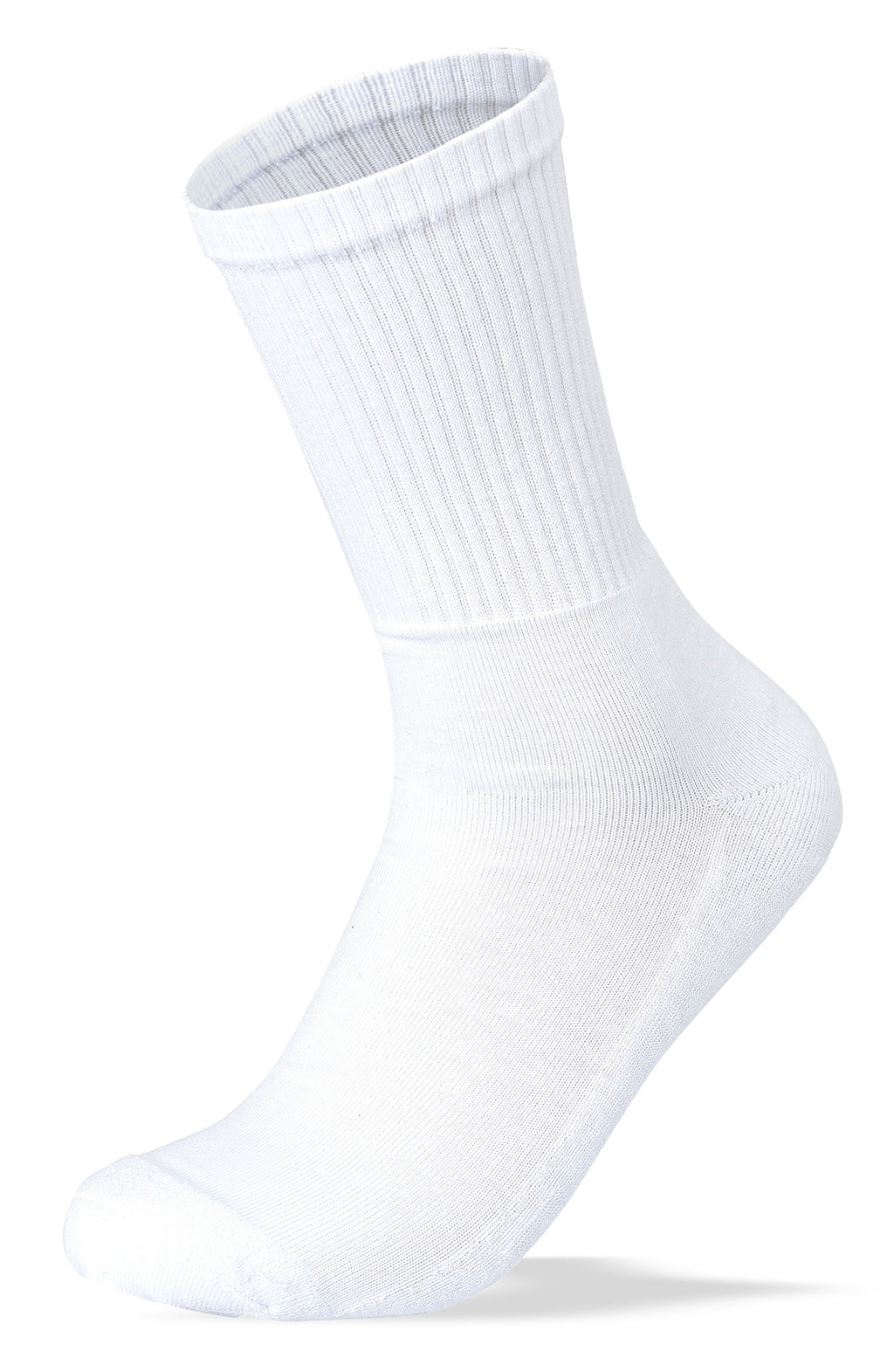 Women Set of 3 Half Terry Long Sport Socks Plain White – Sam Socks