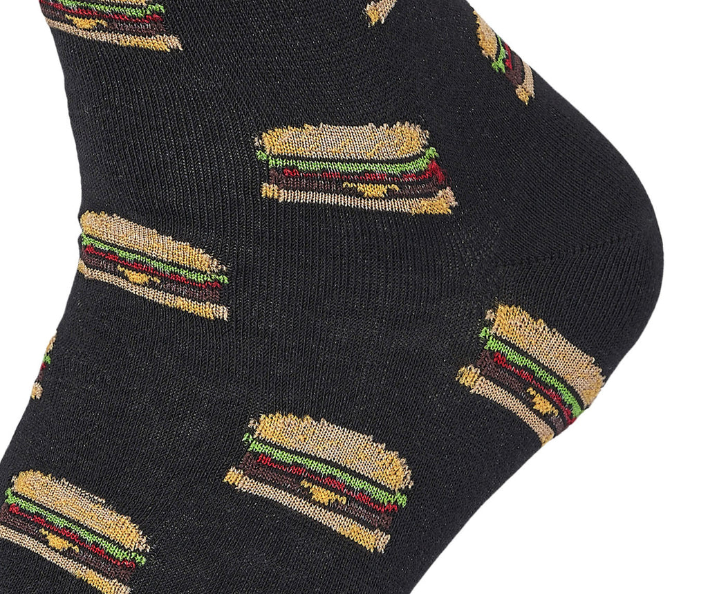 Women Set of 3 Long Casual Pizza Pattern Socks – Sam Socks