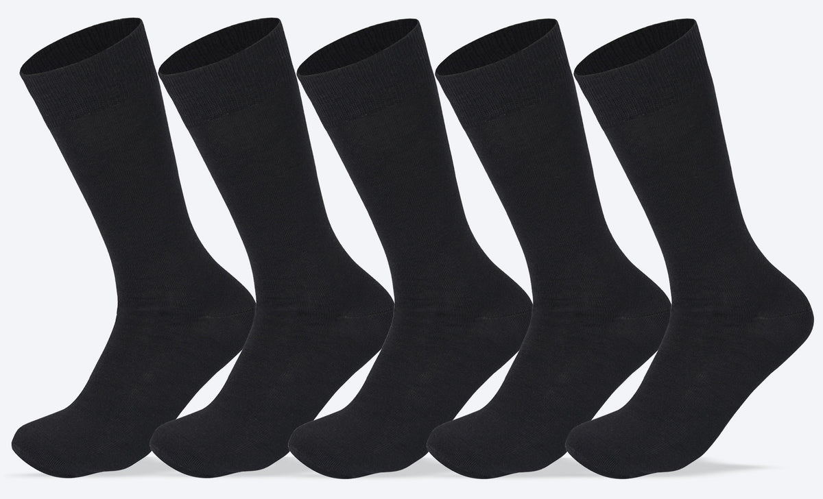 Men Set Of 5 Classic Socks Plain – Sam Socks
