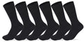 Sam socks set of 6 Classic Plain sock Men Black – Sam Socks