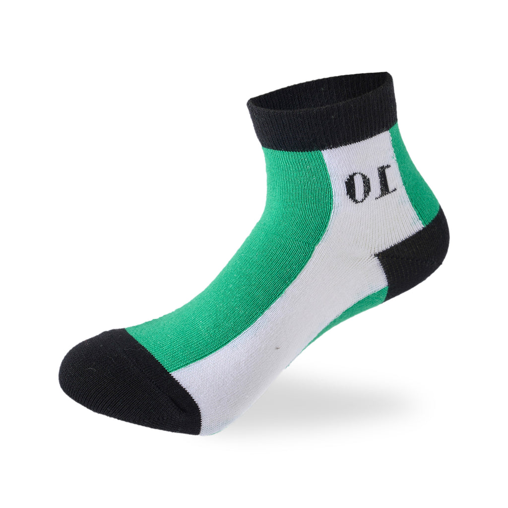 Kids Boys Set Of 3 Cotton Lycra WorldCup L-Shape Socks Multicolor – Sam Socks