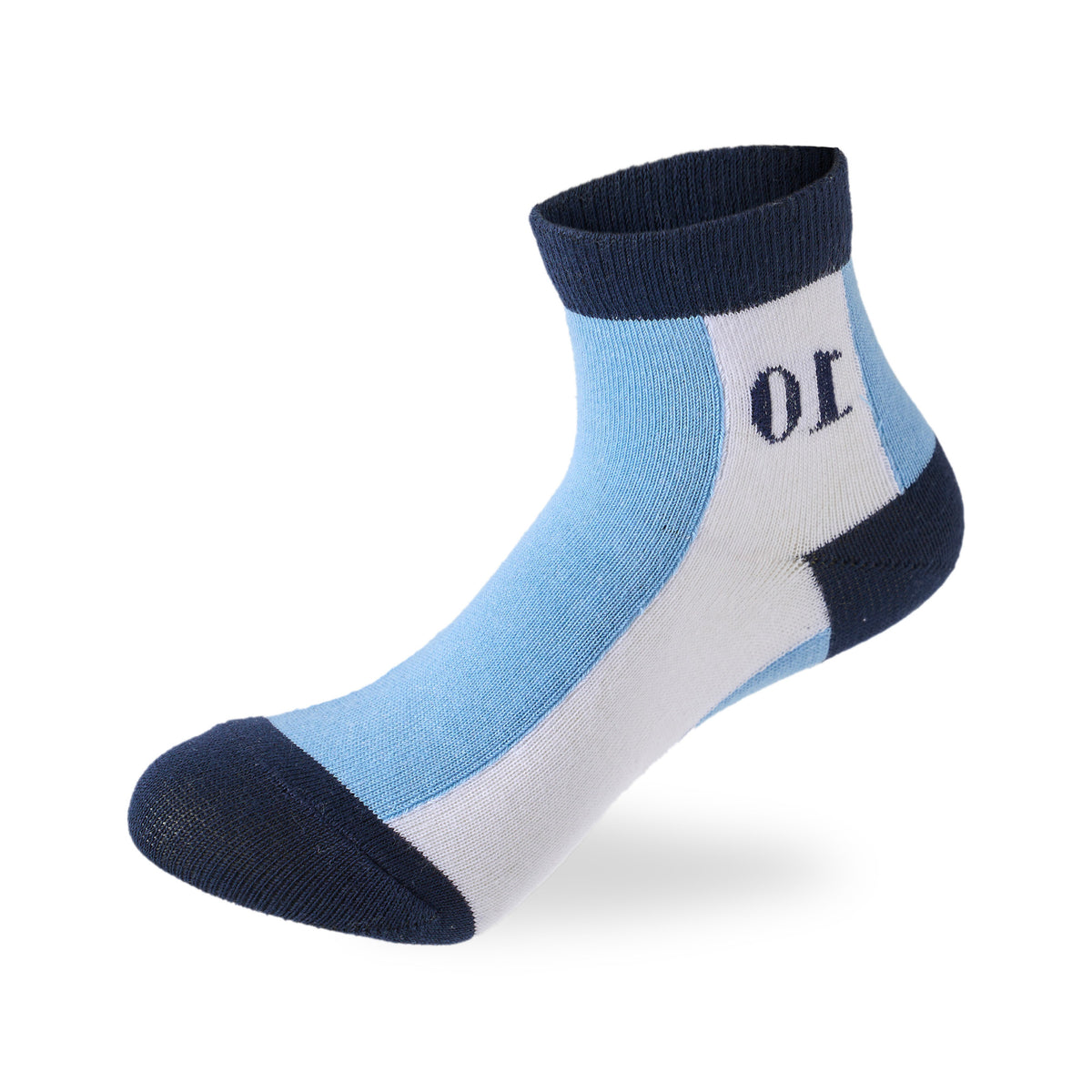 Kids Boys Set Of 3 Cotton Lycra WorldCup L-Shape Socks Multicolor – Sam Socks