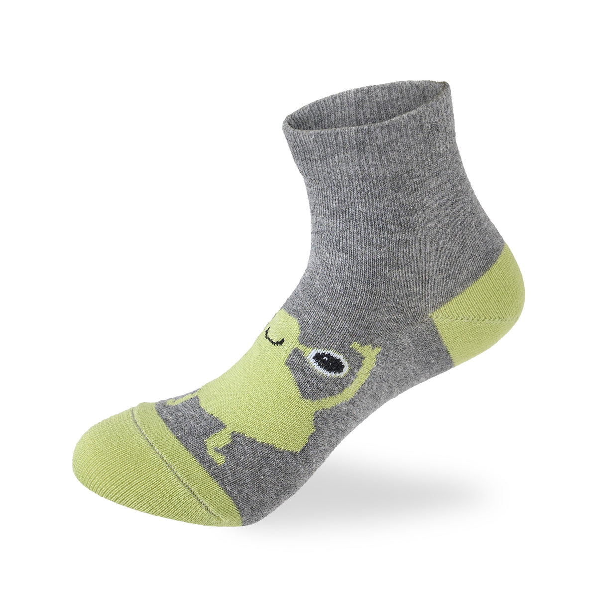 Kids Boys Set Of 3 Cotton Monsters L-Shape Socks Multicolor – Sam Socks