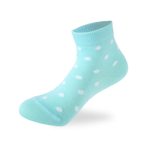 Kids Girl Set Of 3 Cotton Lycra Flower L-Shape Socks Turqoise -White – Sam Socks
