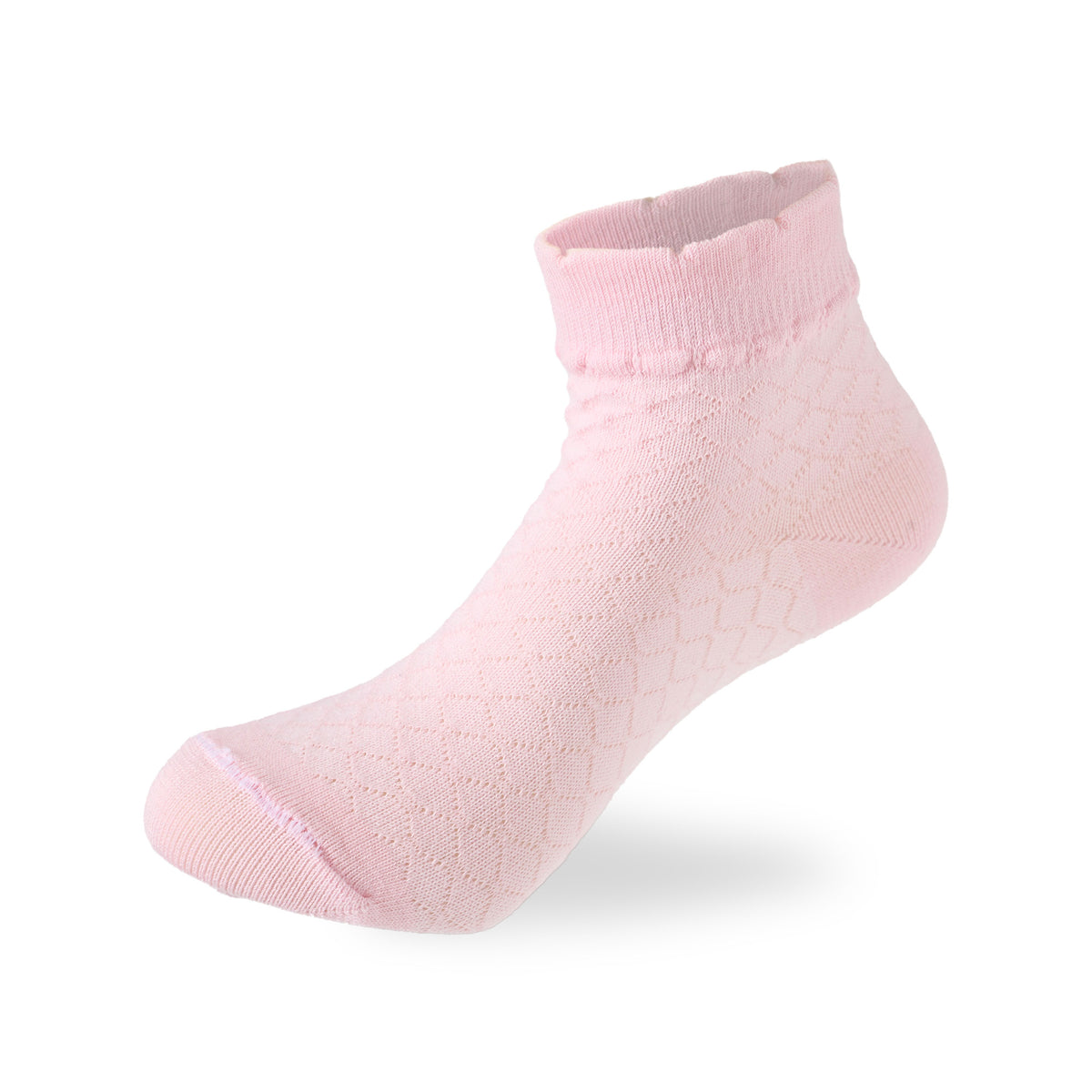 Kids Girls Set Of 3 Cotton Lycra Knitted L-Shape Socks Multicolor – Sam Socks