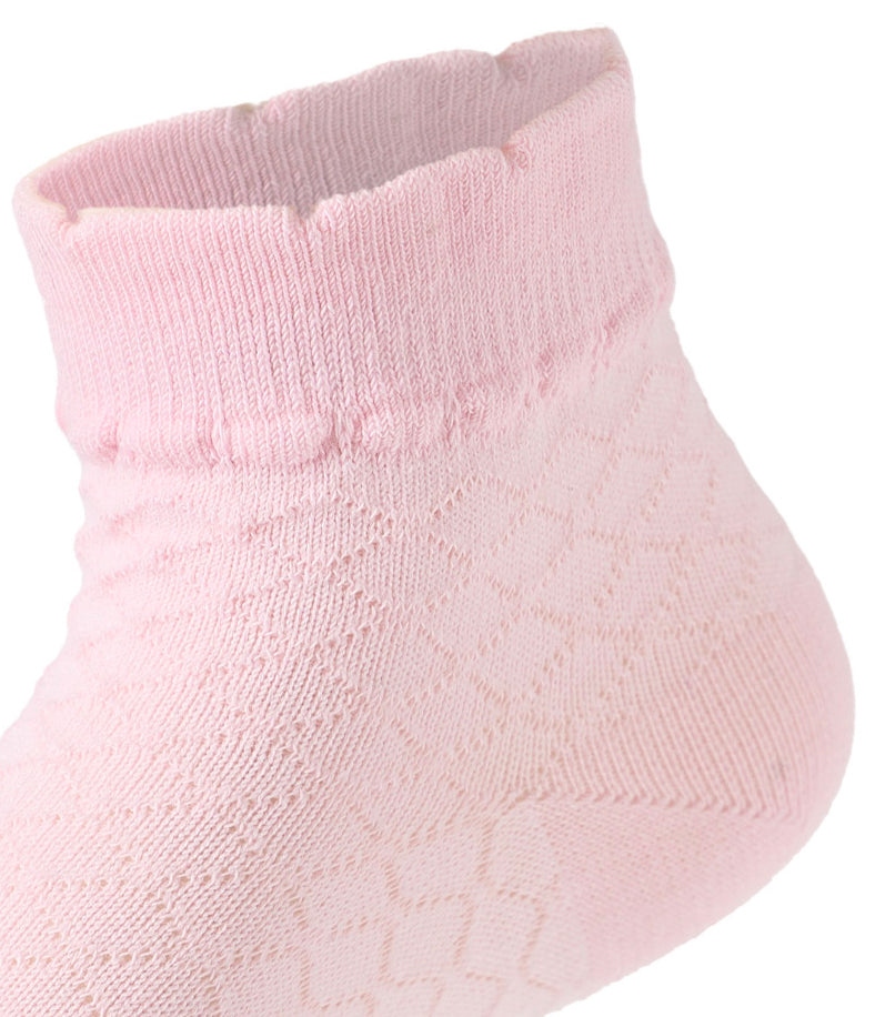 Kids Girls Set Of 3 Cotton Lycra Knitted L-Shape Socks Multicolor – Sam Socks