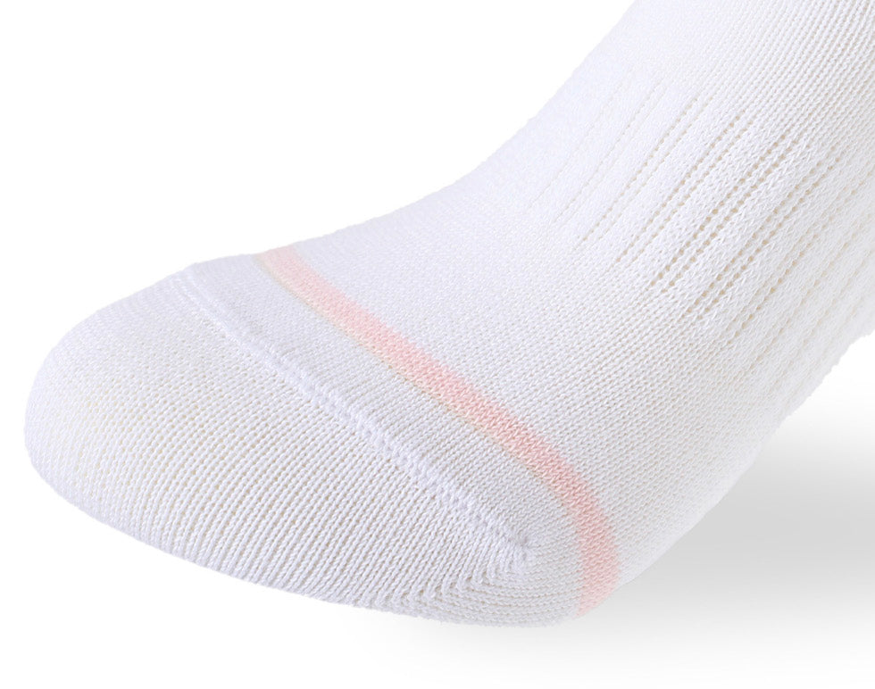 Kids Girl Set Of 3 Cotton Lycra Stripped L-Shape Socks Multicolor 2 – Sam Socks