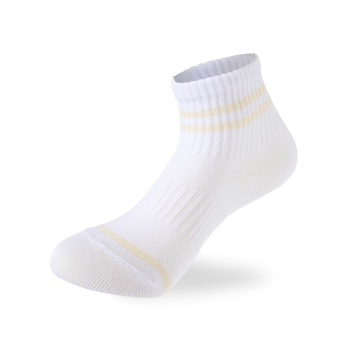 Kids Girls Set Of 3 Cotton Lycra Stripped L-Shape Socks Multicolor 1 – Sam Socks