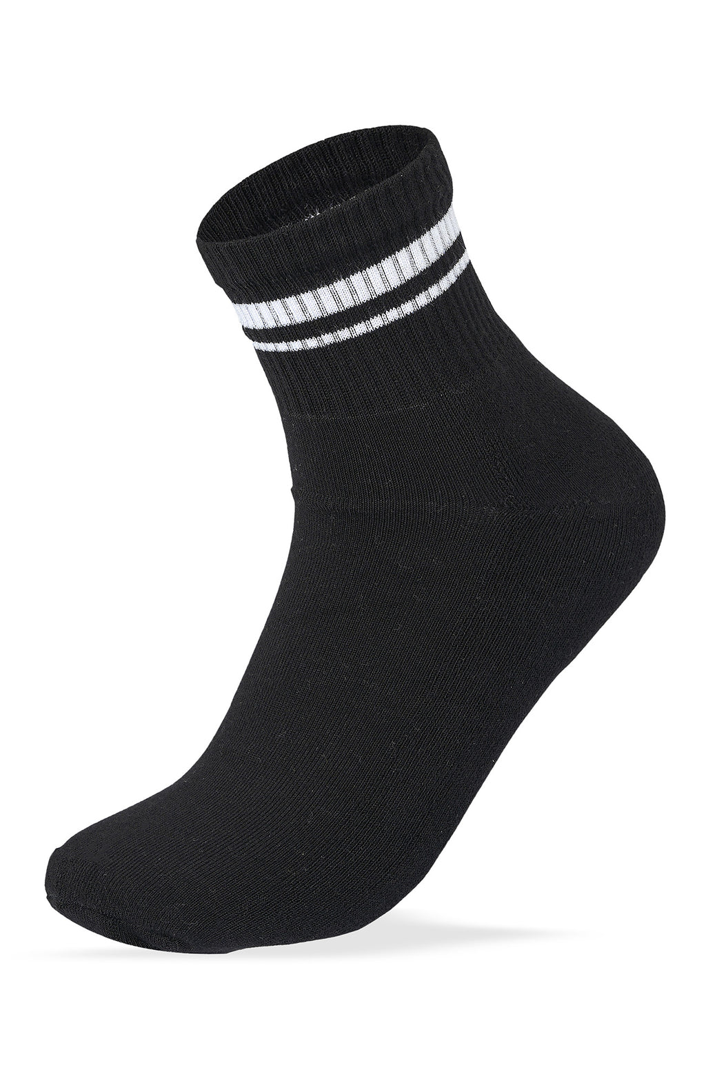 Women Set Of 3 Half Cushioned L-Shape DW1 Sport Socks Black – Sam Socks