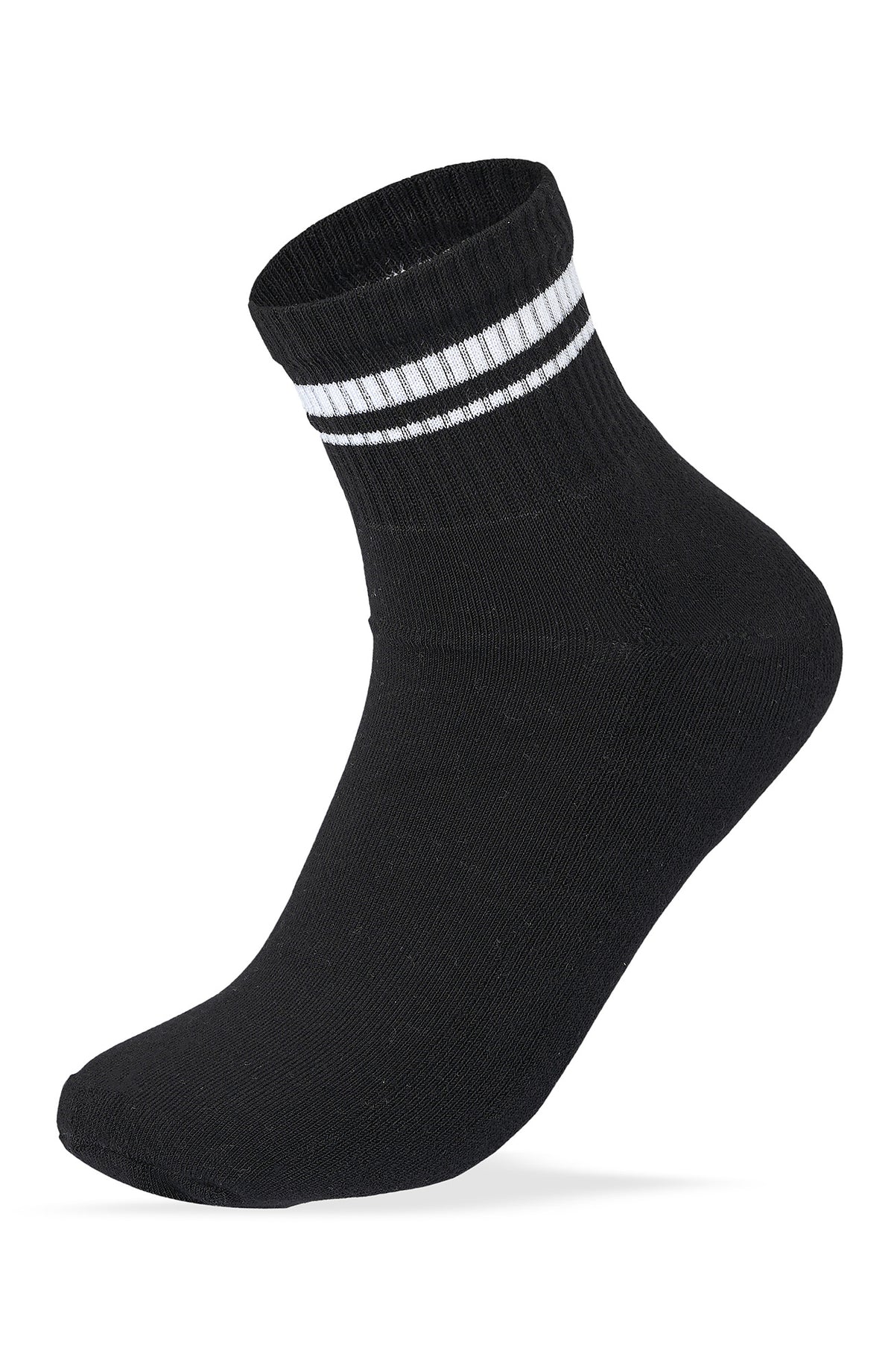 Women Set Of 3 Half Cushioned L-Shape DW1 Sport Socks Black – Sam Socks