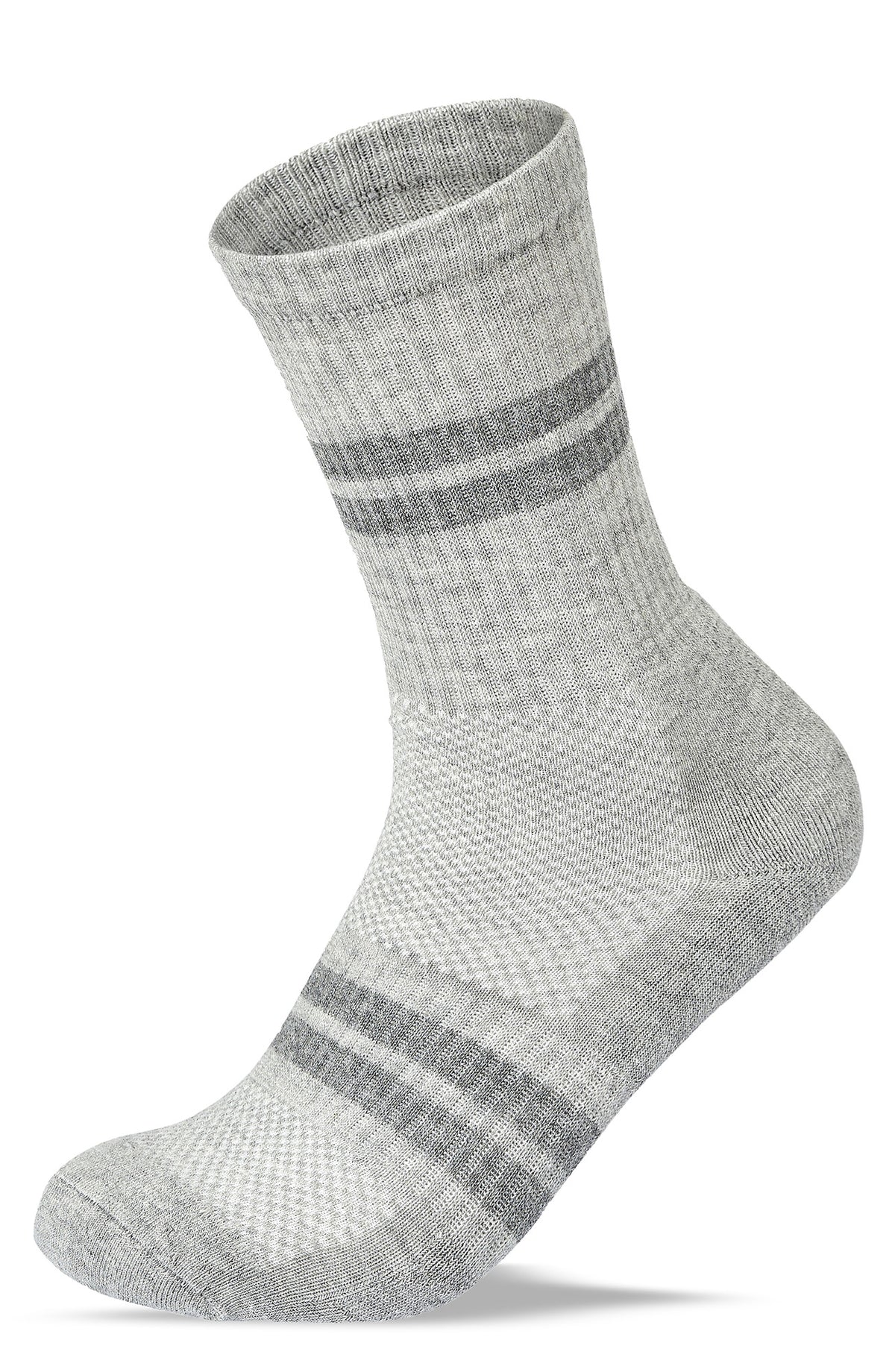 Women Set of 3 Half Cushioned Sport Stripped Socks SS2W Multicolor 1 – Sam Socks