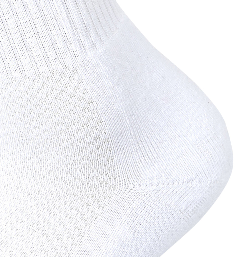 Women Set of 3 Half Cushioned Sport Stripped Socks SS2W White – Sam Socks