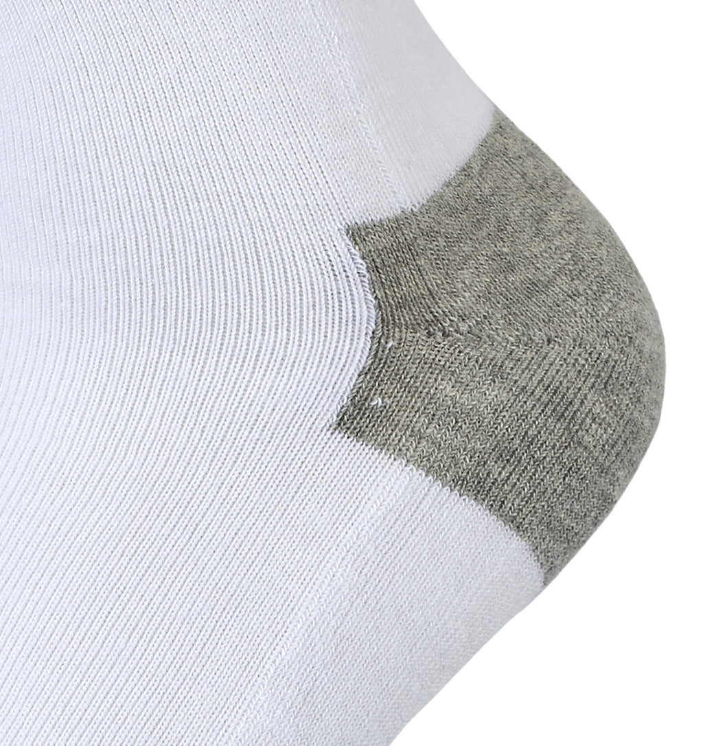 Women Set of 3 Half Cushioned Sport Socks SS1W White – Sam Socks