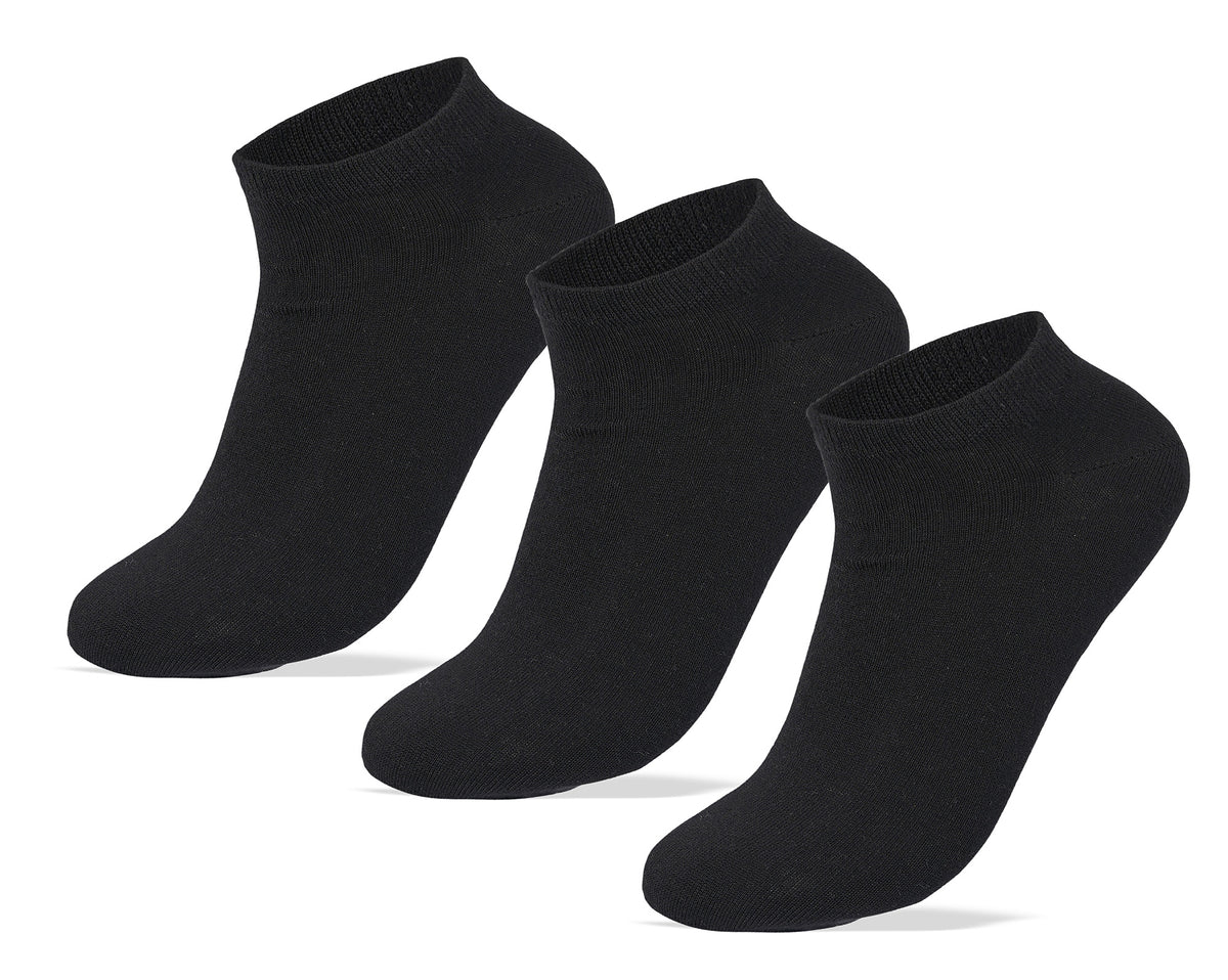 Sam Socks Set Of 3 Ankle Socks Women Black – Sam Socks