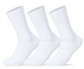 Women Set Of 3 Long Socks Plain White – Sam Socks