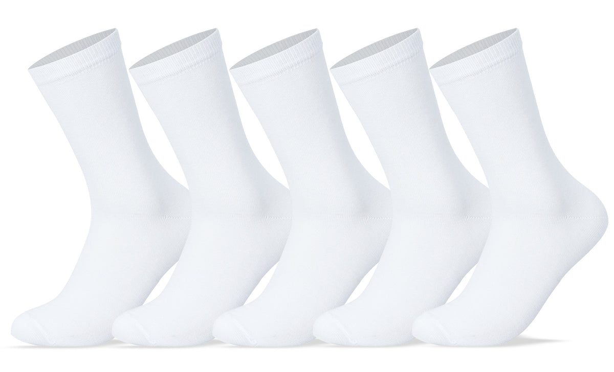 Women Set Of 5 Classic Long Socks Plain – Sam Socks