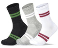 Men Set of 3 Half Terry Sport Stripped Socks SS2 Multicolor 2 – Sam Socks
