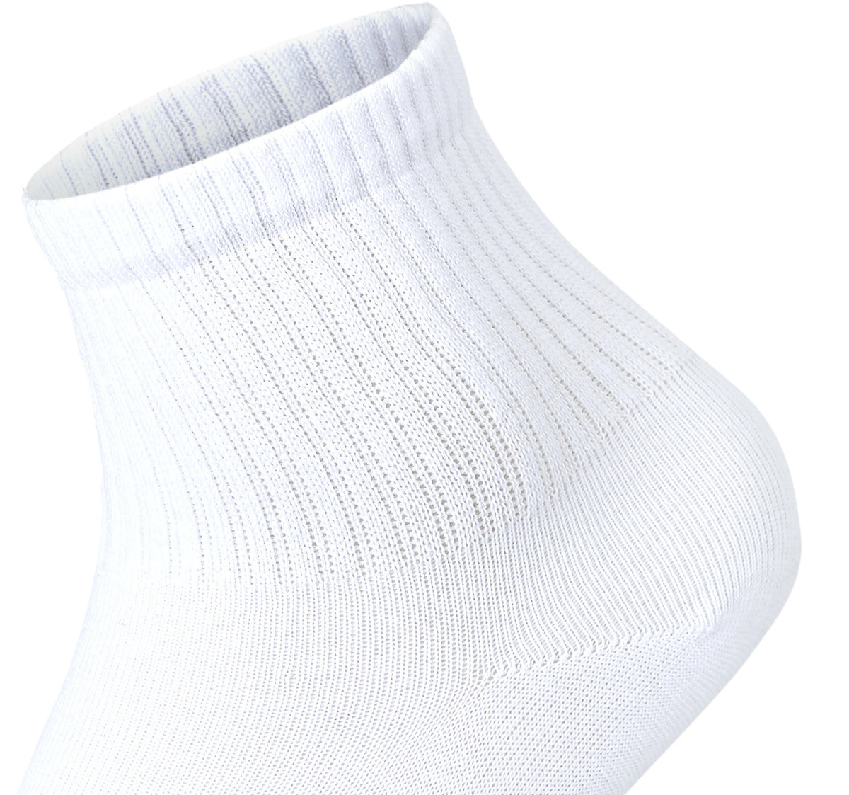 Men Set Of 3 Cotton Lycra L-Shape Plain Socks White – Sam Socks