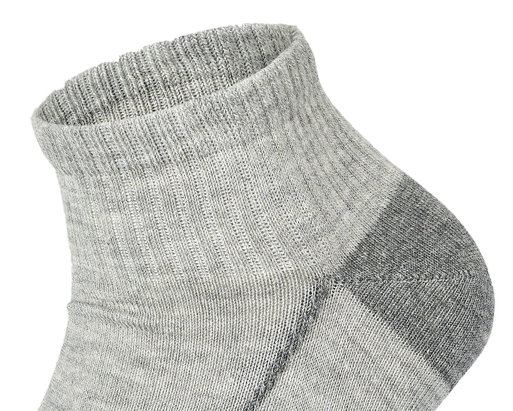 Men Set Of 3 Cotton Lycra L-Shape Socks Black-White-Grey – Sam Socks
