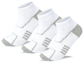 Men Set Of 3 Cotton Lycra L-Shape Socks White – Sam Socks