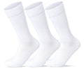 Men Set of 3 Classic Socks Plain White – Sam Socks