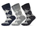 Men Set of 3 Classic Argyles Socks multicolor – Sam Socks