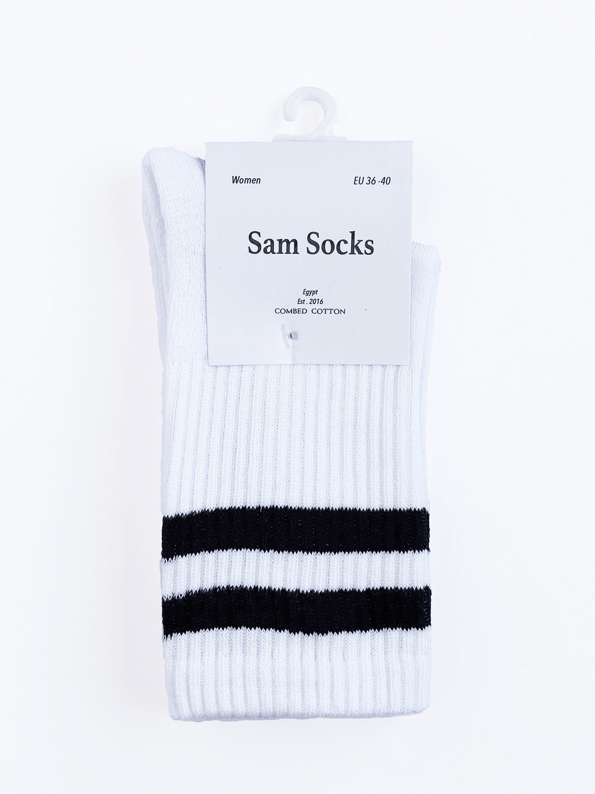 Women Set Of 3 Half Terry Long Socks White – Sam Socks