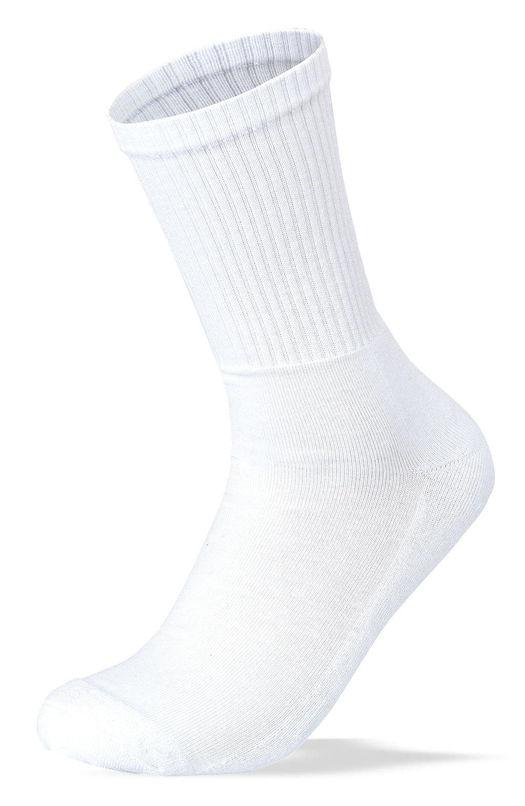 Men Set of 3 Half Terry Sport Socks Plain White – Sam Socks