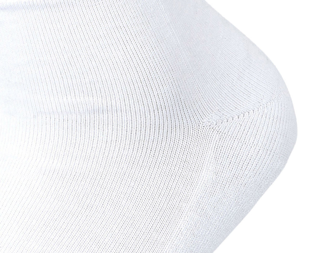 Men Set of 3 Half Terry Sport Socks Plain White – Sam Socks