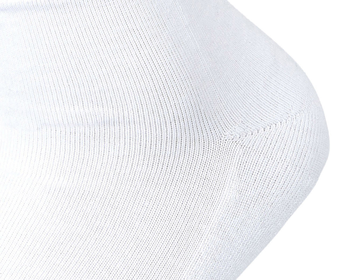 Men Set of 3 Half Terry Sport Socks Plain White – Sam Socks