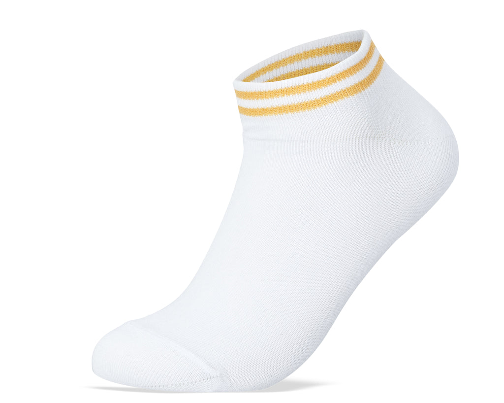 Women Set Of 5 Ankle Stripped Socks – Sam Socks