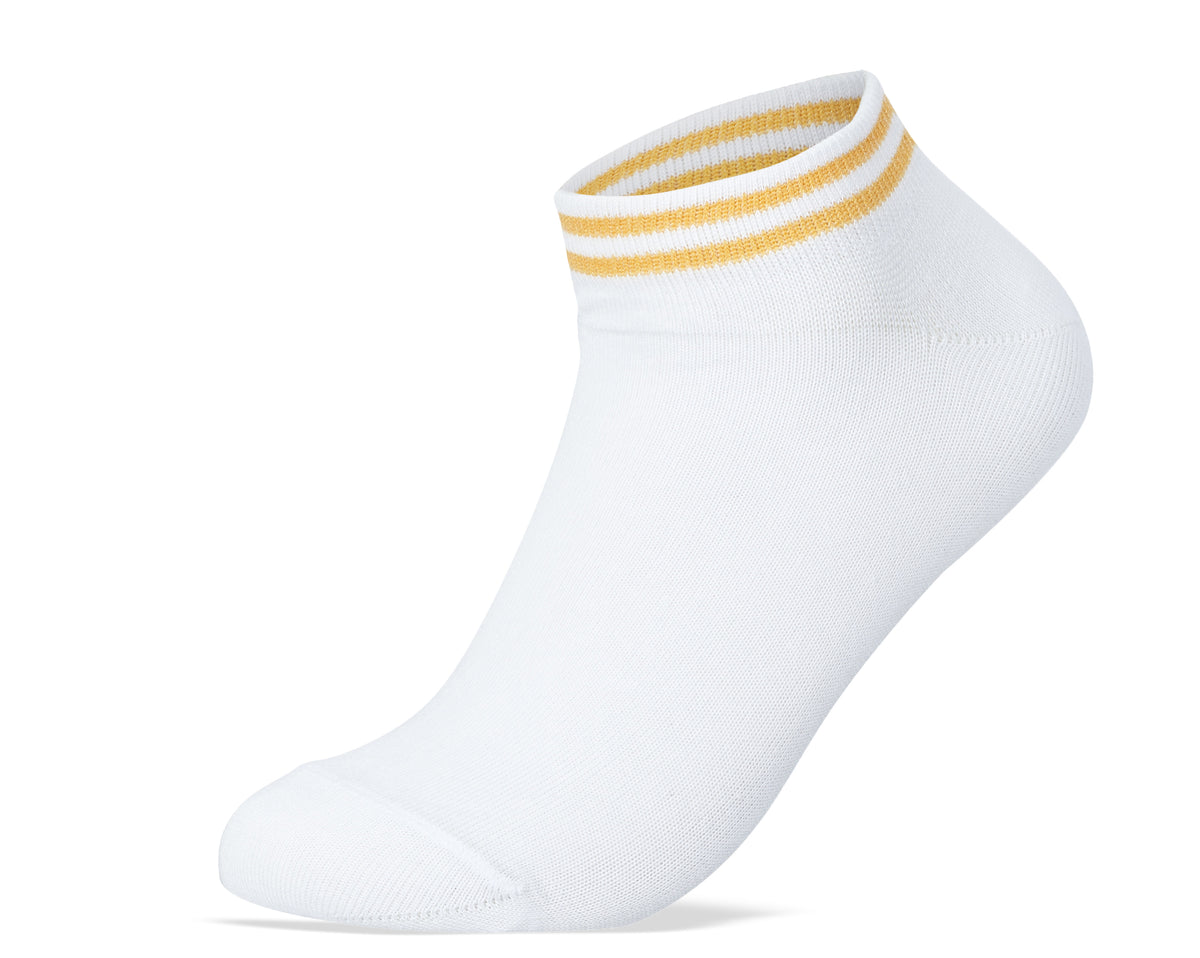 Women Set Of 5 Ankle Stripped Socks – Sam Socks
