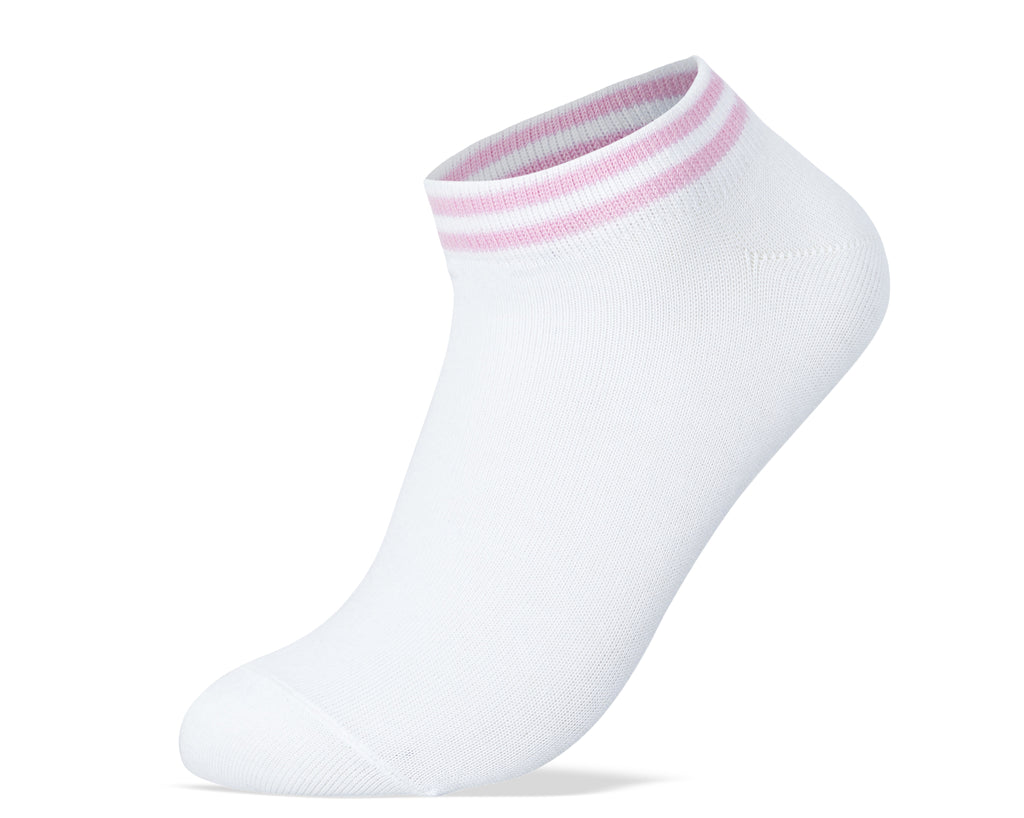 Women Set Of 5 Ankle Stripped Socks – Sam Socks