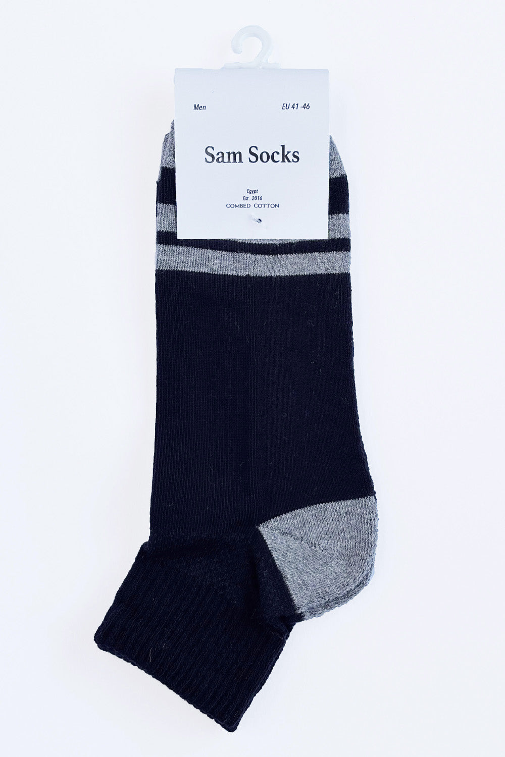 Men Set Of 3 Half Terry L-Shape Sport Socks White-Black-Grey – Sam Socks